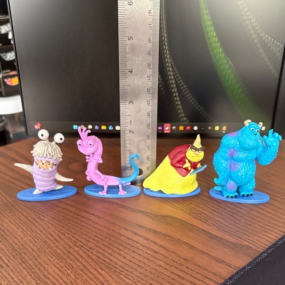 Walt Disney Other - Monsters Inc. Figures set of 4